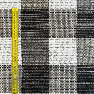Dekorationstyg jacquard TWEED allover graphite