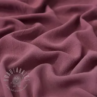 Viskos med lin CRINCLE mulberry