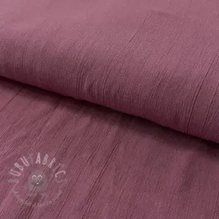 Viskos med lin CRINCLE mulberry