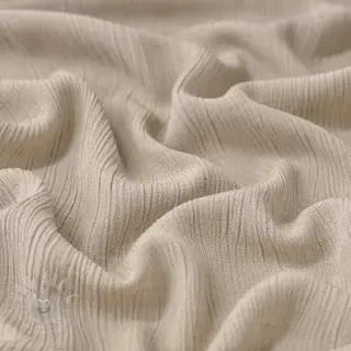 Viskos med lin CRINCLE beige