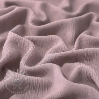 Viskos med lin CRINCLE old blush
