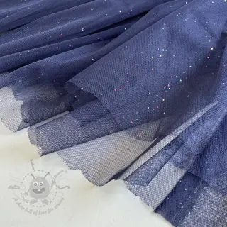 Tyll till TUTU-kjol ROYAL MULTI FOIL navy