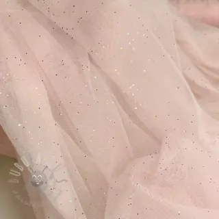 Tyll till TUTU-kjol ROYAL MULTI FOIL rose