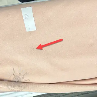 Sweatshirttyg ljus mauve ORGANIC 2:a sortering