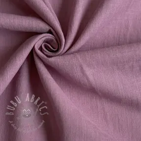 Bomullstyg med lin old pink