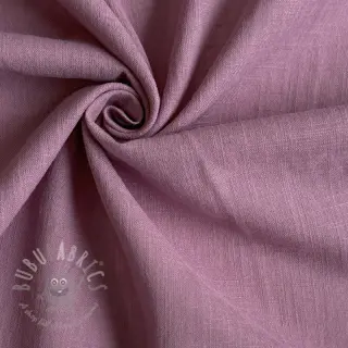 Bomullstyg med lin old pink