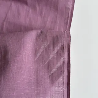 Bavlnená látka s ľanom old pink