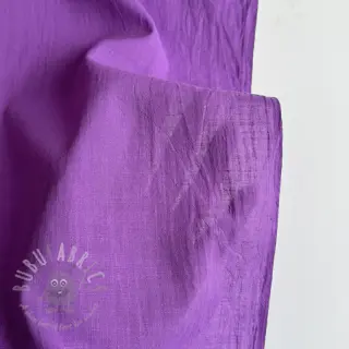 Bomullstyg med lin dark lilac