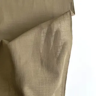 Bavlnená látka s ľanom taupe