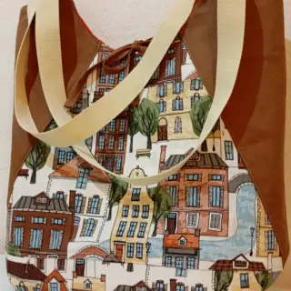 Dekorationstyg premium Favourite village