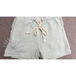Dubbelgasväv/muslin mint