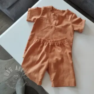 Förtvättat lin ochre