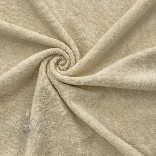 Elastisk frotté dark beige