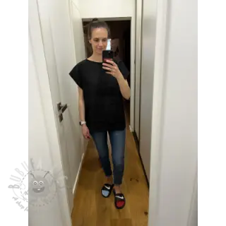 Förtvättat lin black