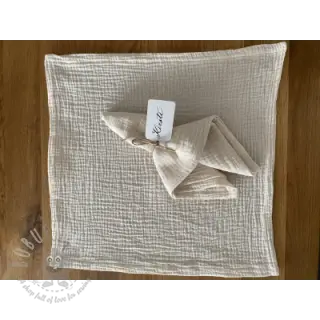 Dubbelgasväv/muslin SIMPLY NATURAL