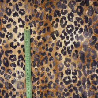 Dubbelgasväv/muslin Animal skin panther digital print