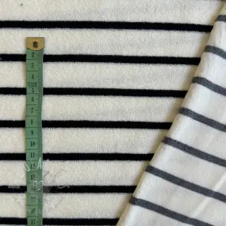 Frotté YARN DYED Stripe SMALL dark blue