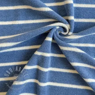 Frotté YARN DYED Stripe BIG light blue