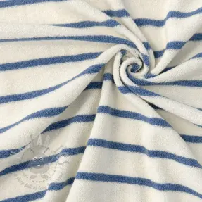 Frotté YARN DYED Stripe SMALL light blue