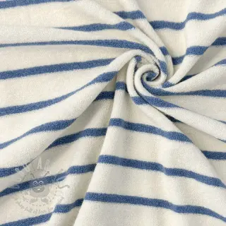 Frotté YARN DYED Stripe SMALL light blue