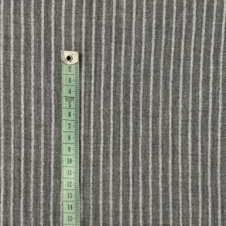 Dvojitá gázovina/mušelín YARN DYED Stripes grey