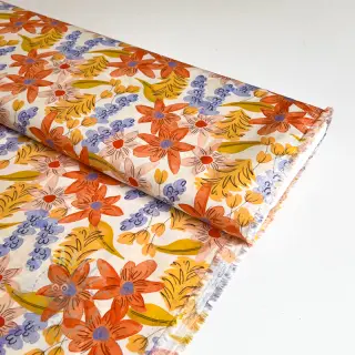 Viskos RADIANCE Old flowers digital print