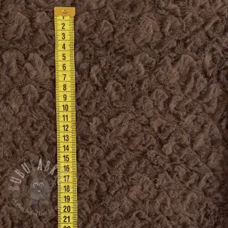 Konstpäls Curly mocha