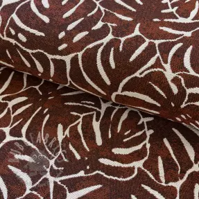 Dekorationstyg jacquard Anthéa terracotta