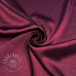 Satin SOIVÉ bordeaux