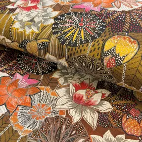 Dekorationstyg jacquard Opium allover or