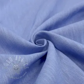Förtvättat lin lavender blue