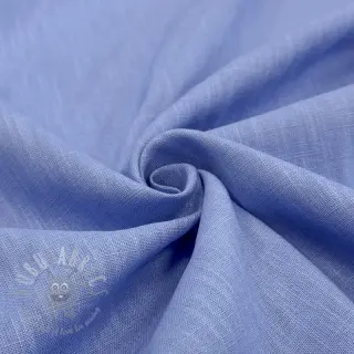 Förtvättat lin lavender blue
