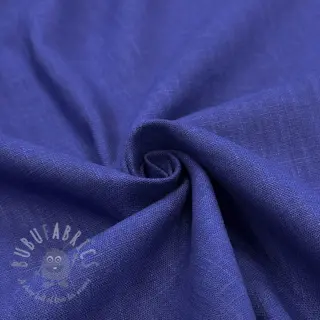 Förtvättat lin sapphire blue