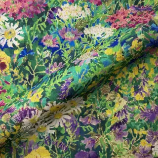 Dekorationstyg premium Spring Flower Garden digital print