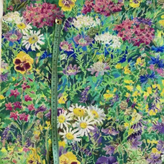Dekorationstyg premium Spring Flower Garden digital print