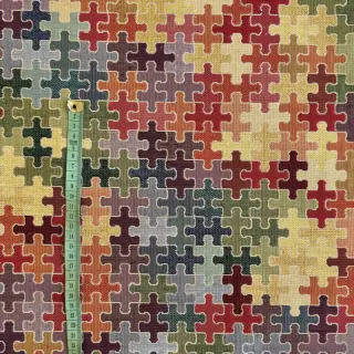 Dekoračná látka GOBELIN PREMIUM Graphic Puzzle Game