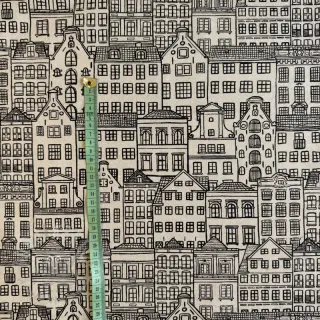 Dekorationstyg Linenlook Townhouse Fine Line
