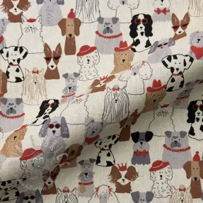Dekorationstyg Linenlook Dog Dress Up