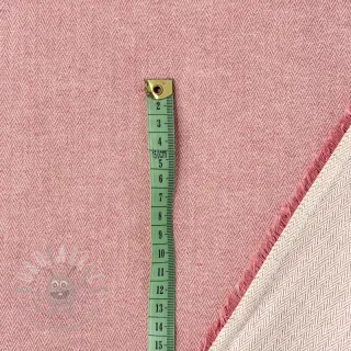 Dekorationstyg DOBBY Zigzag blush