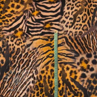 Dekorationstyg premium Animal Skin Mix digital print