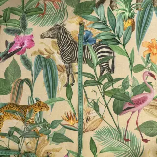 Dekorationstyg premium Tropical Jungle Dream digital print