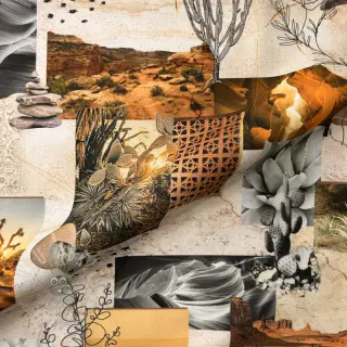 Dekorationstyg premium Artistic Sunny View digital print