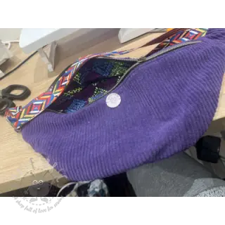 Manchester 6W WASHED STRETCH purple