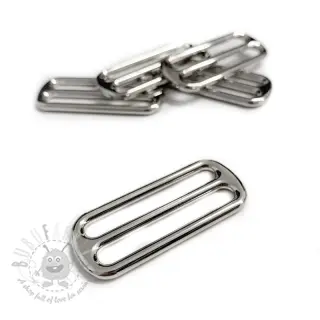 Justerspänne 40 mm silver