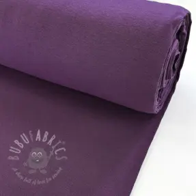 Ribbstickat slätt PREMIUM italian plum