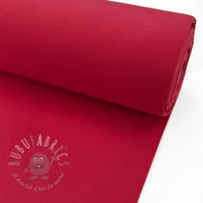 Ribbstickat slätt PREMIUM marlboro red