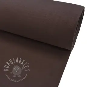Ribbstickat slätt PREMIUM dark mocha