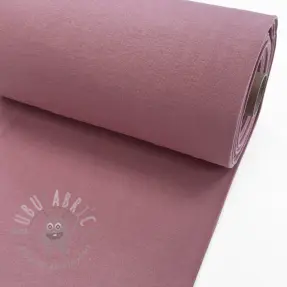 Ribbstickat slätt PREMIUM old pink