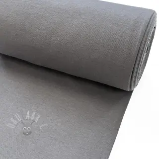 Ribbstickat slätt PREMIUM middle grey