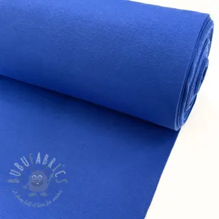 Ribbstickat slätt PREMIUM cobalt